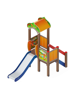 «Полянка» ДИК 1.16.02 H=900 игровой комплекс