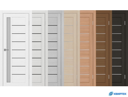 Дверь Оптима Порте царговая экошпон Турин 554АПП.21 Молдинг SC/SB купить в Челябинске | КВИРТЕК