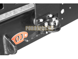 Задний силовой бампер серии Трофи на УАЗ Хантер 2003- (03.106.03)