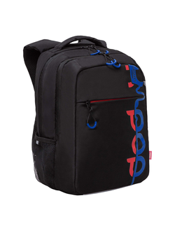 Рюкзак школьный GRIZZLY RB-356-4 черный синий