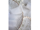 Шелковая лента Light silver chiffon 4 см