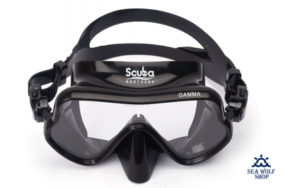 Маска для дайвинга Scuba Brothers GAMMA BLACK