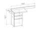 СМАРТИ ПИНК Стол письменный С-1400 с угловым модулем