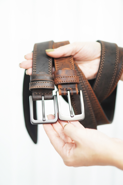 Ремень мужской 35 мм CW-k-0033 НУБУК 10