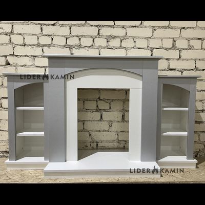 Электрокамин Скандинавия LUX AS-WT с очагом Fobos