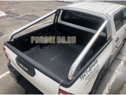 Защитная дуга двойная d76/76 для Toyota Hilux 2021-