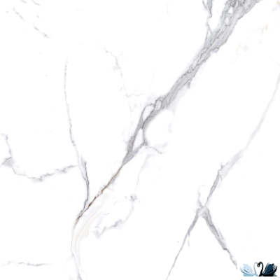 Керамогранит Italica Calacatta Splendid Silver 80х80 см белый полированный