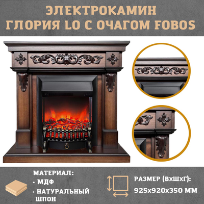 электрический камин Глория