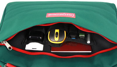 Сумка для ноутбука 15.6 дюймов Optimum Ultra 15.6" RL, зеленая