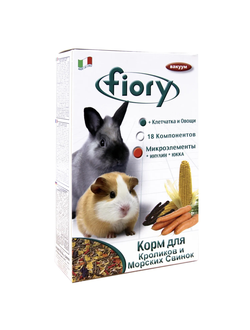 Fiory (Фиори) Conigli e cavie корм для морских свинок и кроликов, 850 г