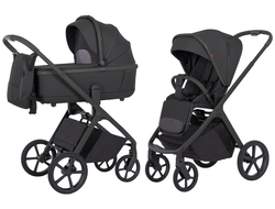 Коляска 3в1 Carrello Vector Magnet Black 2025 (Verona)