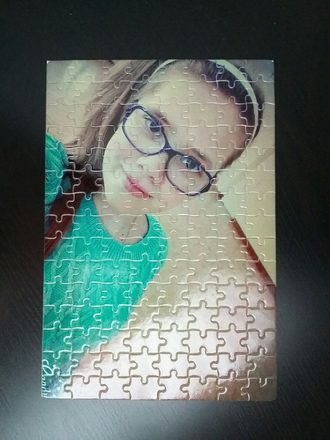 Пазл прямоугольный а4