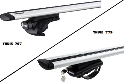 Дуги THULE для стандартных (не интегрированных) рейлингов