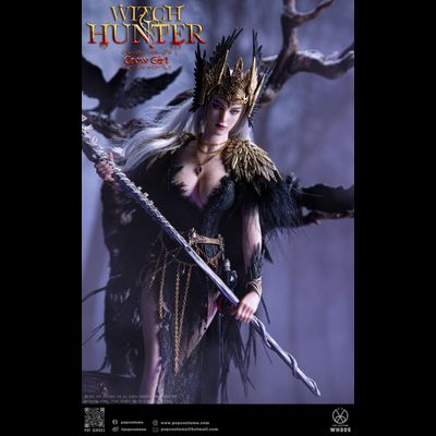 Воронья ведьма (стандартная версия) - Коллекционная фигурка 1/6 Witch Hunter Series The Crow Girl Standard Version (WH-004) - POP COSTUME
