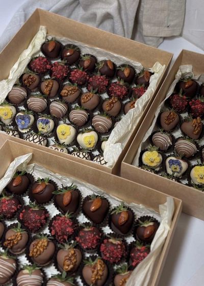 Набор 36 клубник в шоколаде &quot;Гранд&quot;