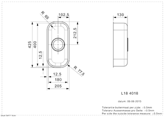 Мойка Reginox L18 4018 OKG lux