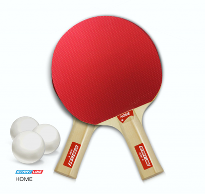 Набор START LINE 2 Ракетки Home 1 звезда + 3 Мяча + Сетка с креплением в Воронеже