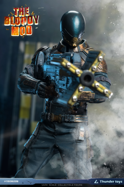 Бладспорт (Bloodsport, Идрис Эльба, "Отряд Самоубийц: Миссия навылет") - КОЛЛЕКЦИОННАЯ ФИГУРКА 1/6 scale the BloodyMod (TD2022B) - Thundertoys