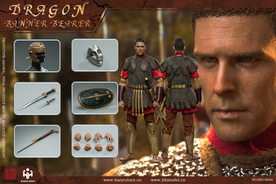 Знаменосец римской ауксилии - КОЛЛЕКЦИОННАЯ ФИГУРКА 1/6 Empire Series-Dragon Banner Bearer (HH18044) - HHMODEL x HAOYUTOYS
