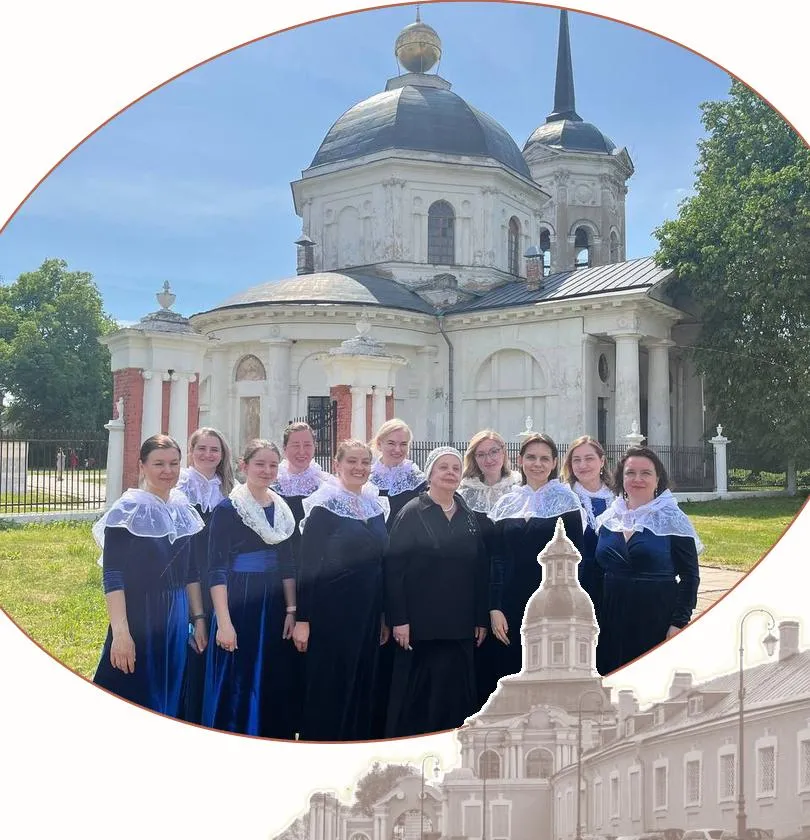 Женския камерный хор CZNTILENA при храме свт. Петра, митрополита московского, Санкт-Петербург. Руководитель Елена Петрова