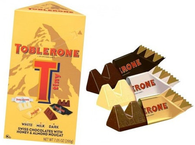 Шоколад Таблерон New Tiny Mix 200гр