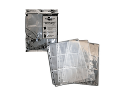 Лист для хранения карт в альбоме "Blackfire" с вертикальной загрузкой (3х3)