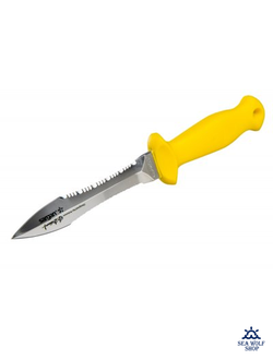 Нож подводный SARGAN "ТУРГОЯК" зеркальное покрытие