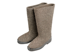 На резиновой подошве