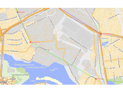 Велозаводская, Дубровская 1-я,  Кожуховская 5-я,  Машиностроения 1-я улица,   Мельникова, Новоостаповска, Петра Романова,  Трофимова, Южнопортовая улица .