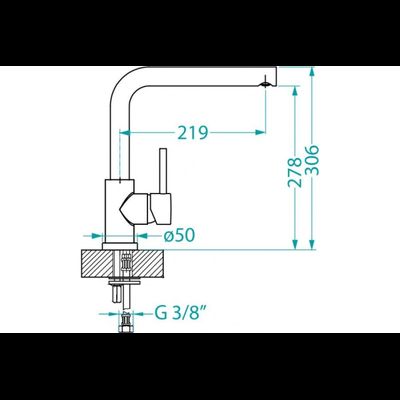 Смеситель Alveus SELMA