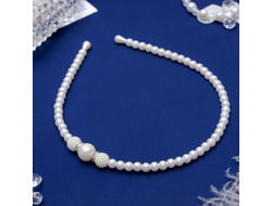 Ободок для волос "Жемчужный рай"