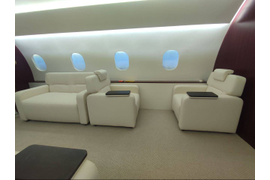 Обустроили уникальную фото зону в стиле самолета!