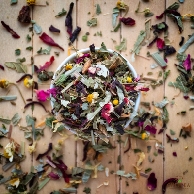 Травяной чай с малиной и мятой - Малина с мятой 200г