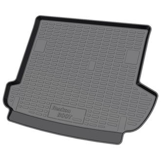 Коврик в багажник пластиковый (черный) для Great Wall Hover H3/H5 (10-14)  (Борт 4см)