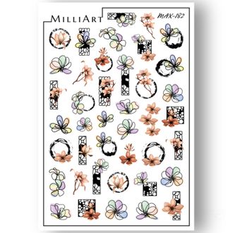 Слайдер-дизайн MilliArt Nails MAX-182