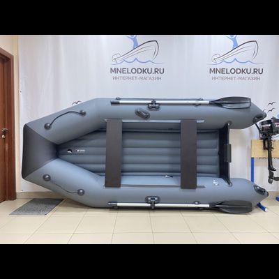 Моторная лодка Барс 3200 НДНД графит/черный