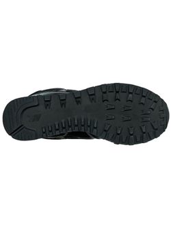 New Balance 574 Fur Black Leather