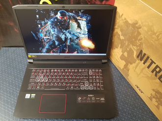 ACER NITRO 5 AN517-52-54VW ( 17.3 FHD IPS 120Hz I5-10300H RTX3060(6GB) 8GB 512SSD )
