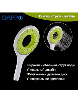 Лейка для душа GAPPO G09