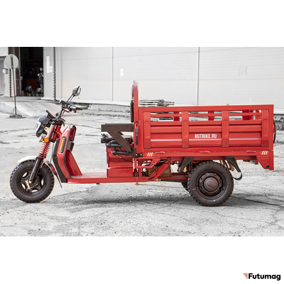 Грузовой электротрицикл Rutrike Антей PRO 1500 красный