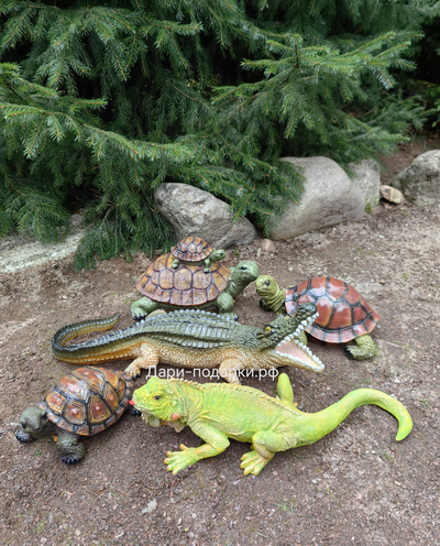 Крокодил 15*40см   1,2кг   полистоун Россия 1844/012457*