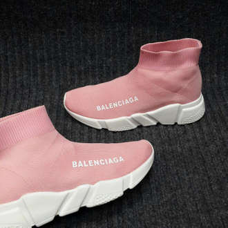 Balenciaga Speed trainer розовые женские