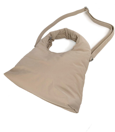 (АРТИКУЛ: 9535/09) СУМКА ЖЕНСКАЯ, НЕБОЛЬШАЯ, ТЕКСТИЛЬ, БЕЖЕВАЯ,  РЕМЕНЬ ЧЕРЕЗ ПЛЕЧО