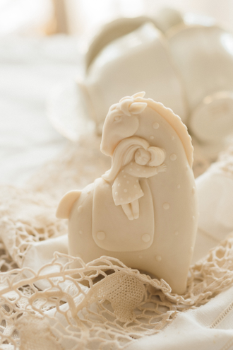 Силиконовая форма Лошадка и девочка