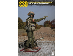 ПРЕДЗАКАЗ - Пулеметчик ССО РФ - Коллекционная ФИГУРКА 1/6 scale Special Operation Forces of The Russian Federation (SSO) (26075B) - Easy&Simple ?ЦЕНА: 26300 РУБ.?