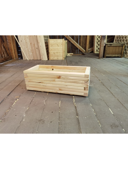 Кашпо деревянное садовое 840х340 h 240 мм.