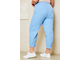 Летние женские брюки-бананы &quot;КРОКУС&quot; арт. 723045 (цвет голубой) Размеры 50-64