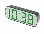 Часы настольные зеркальные  VST-895Y/4  +дата+температура   (ярко-зеленый)