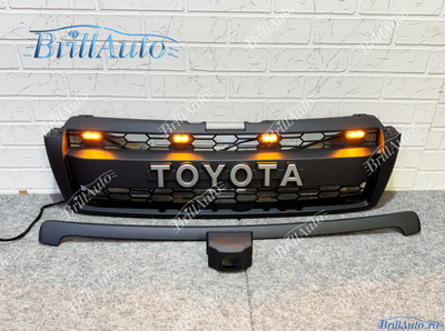 Решетка радиатора Prado 150 2009-2013 с подсветкой