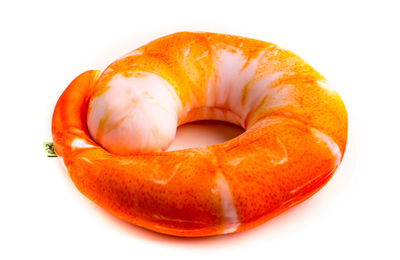 Дорожная подушка-подголовник антистресс "Креветка"